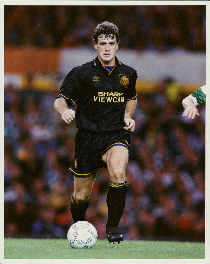 Football player Mark Hughes - Vintage Photograph