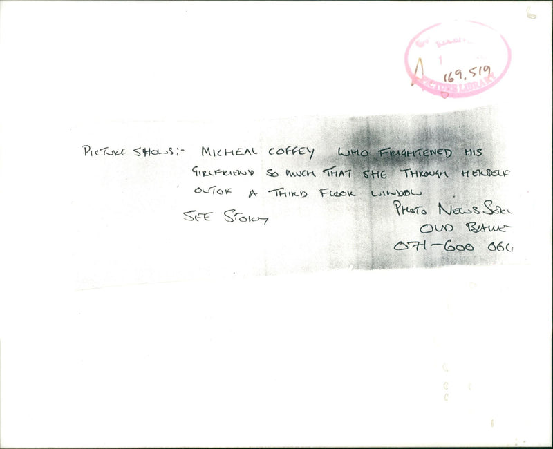 Karen Kirk murder case - Vintage Photograph