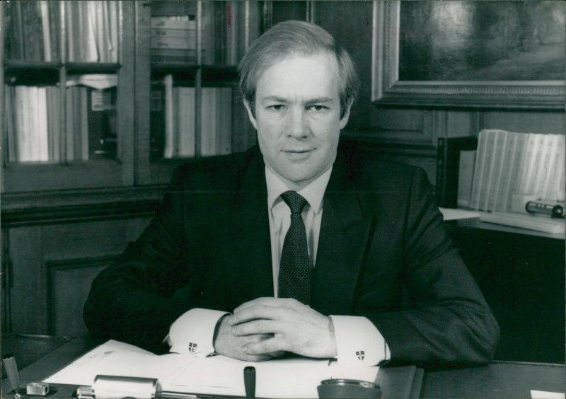 Peter Lilley British Politician. - Vintage Photograph