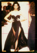 fashion 1990 super models in paris - Vintage Photograph