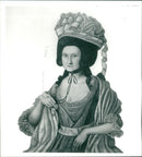 Model Fashion 1991. - Vintage Photograph