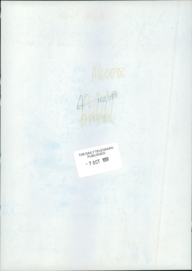 Model Fashion 1991. - Vintage Photograph