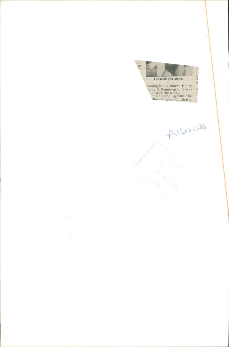 Model fashion 1991. - Vintage Photograph