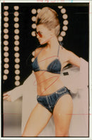 Model fashion 1991. - Vintage Photograph