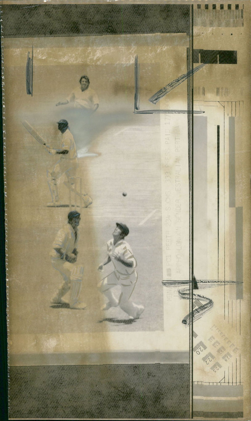 Srinivasaraghavan Venkataraghavan Indian cricketer. - Vintage Photograph