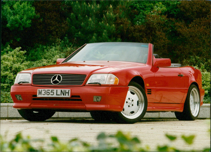 Mercedes-Benz sl 60 amg - Vintage Photograph