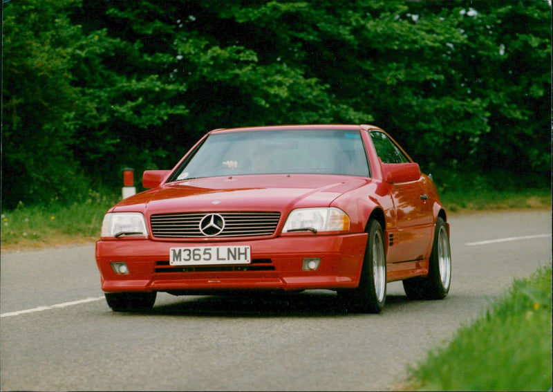 Mercedes-Benz sl 60 amg - Vintage Photograph