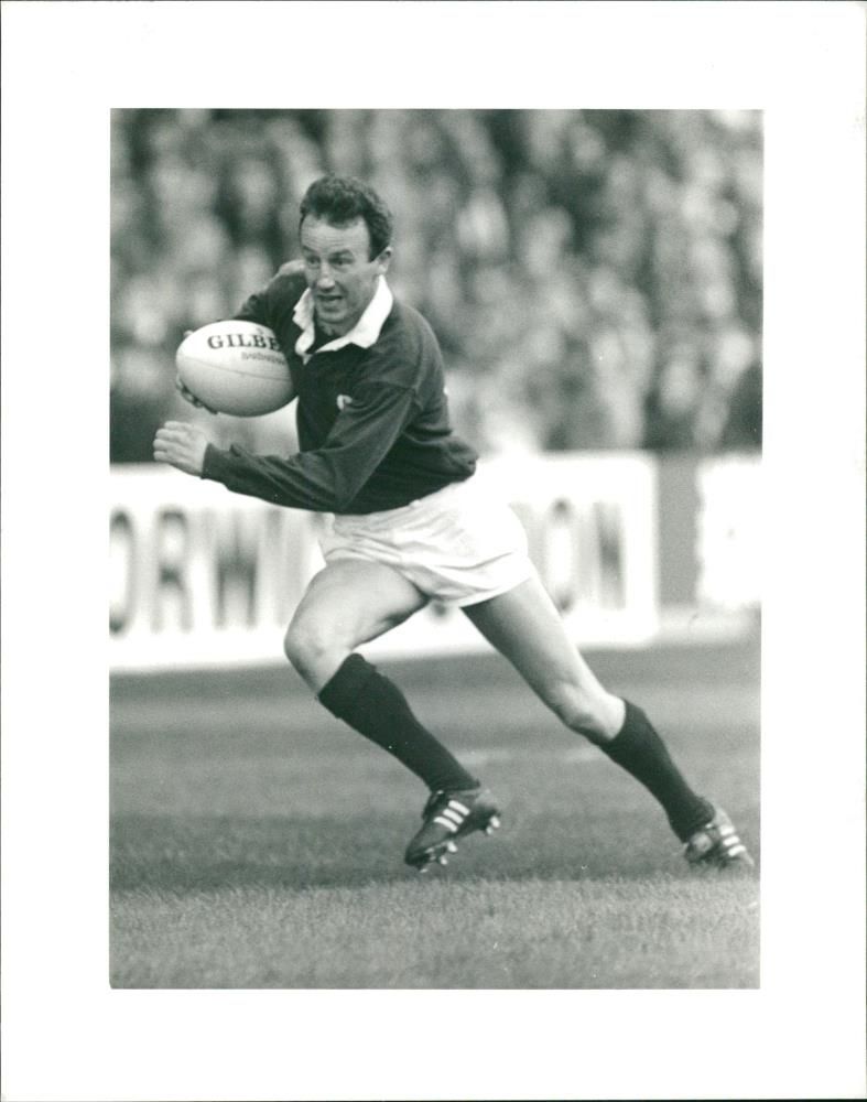 Keith Robertson Rugby. - Vintage Photograph