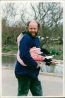 Flamingo Bird: - Vintage Photograph