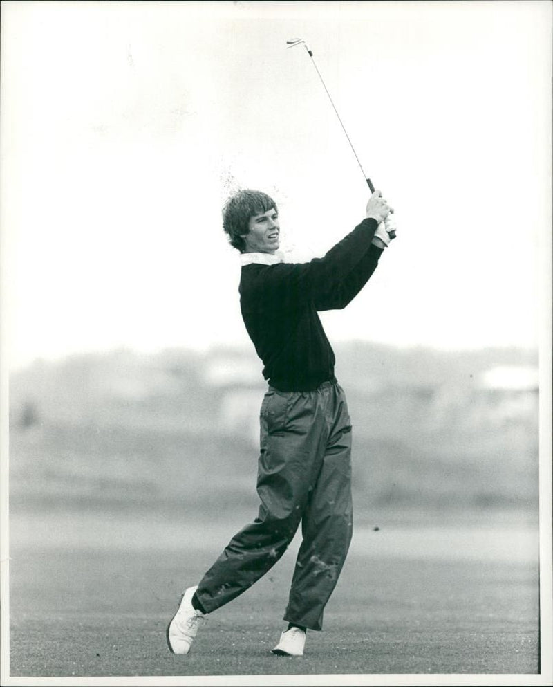Paul Azinger American professional golfer. - Vintage Photograph