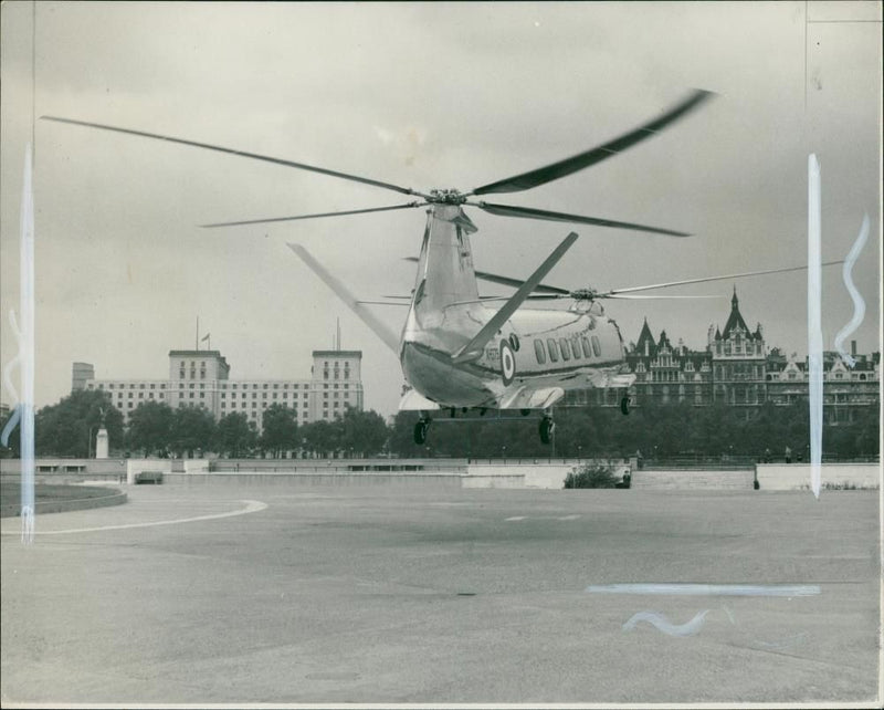 Aircraft: Helicopter Bristol 173 - Vintage Photograph