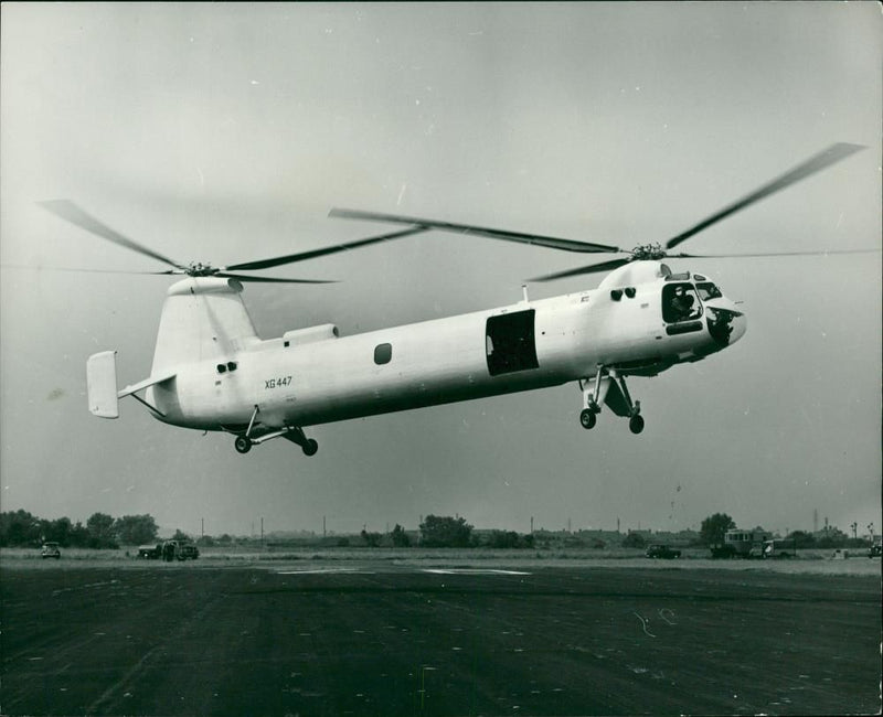 Aircraft: Helicopter Bristol T-192. - Vintage Photograph