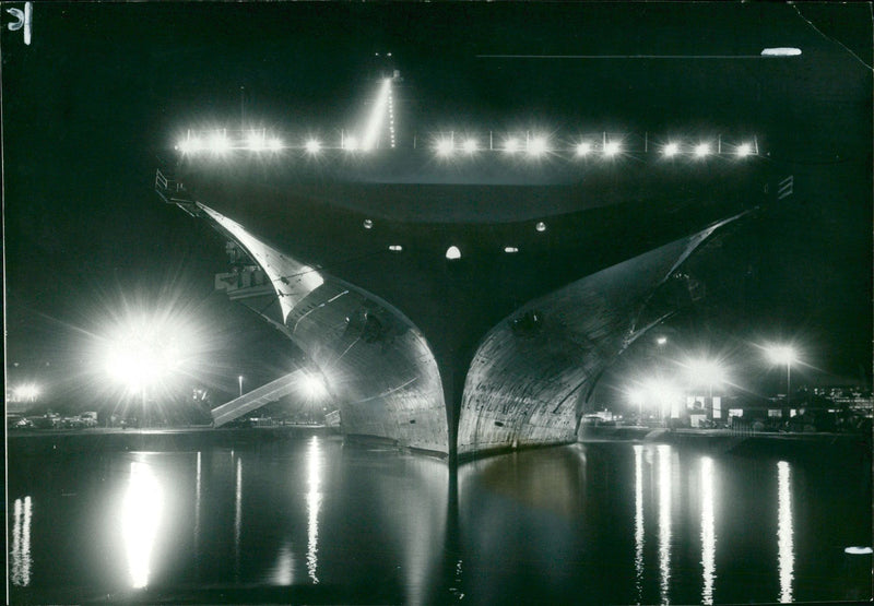 U.S.S Esseks Ship - Vintage Photograph