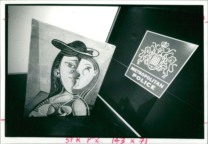 Fake Picasso - Vintage Photograph