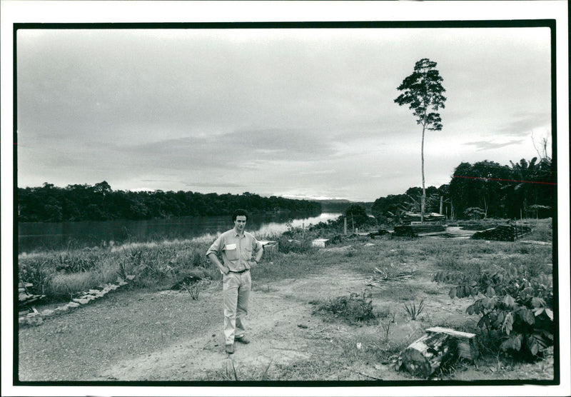 Charles Clover Film writer. - Vintage Photograph