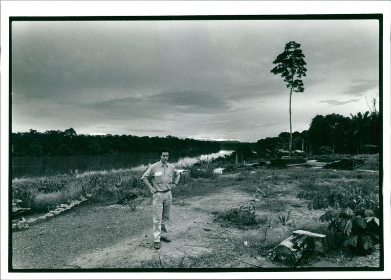 Charles Clover Film writer. - Vintage Photograph