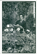 Charles Clover Film writer. - Vintage Photograph