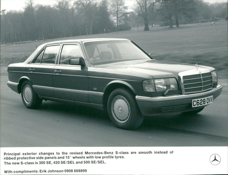 Mercedes-Benz s class - Vintage Photograph