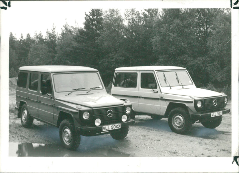 Mercedes-Benz g wagen - Vintage Photograph