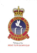Army: P.O.W. Escape Club Logo - Vintage Photograph