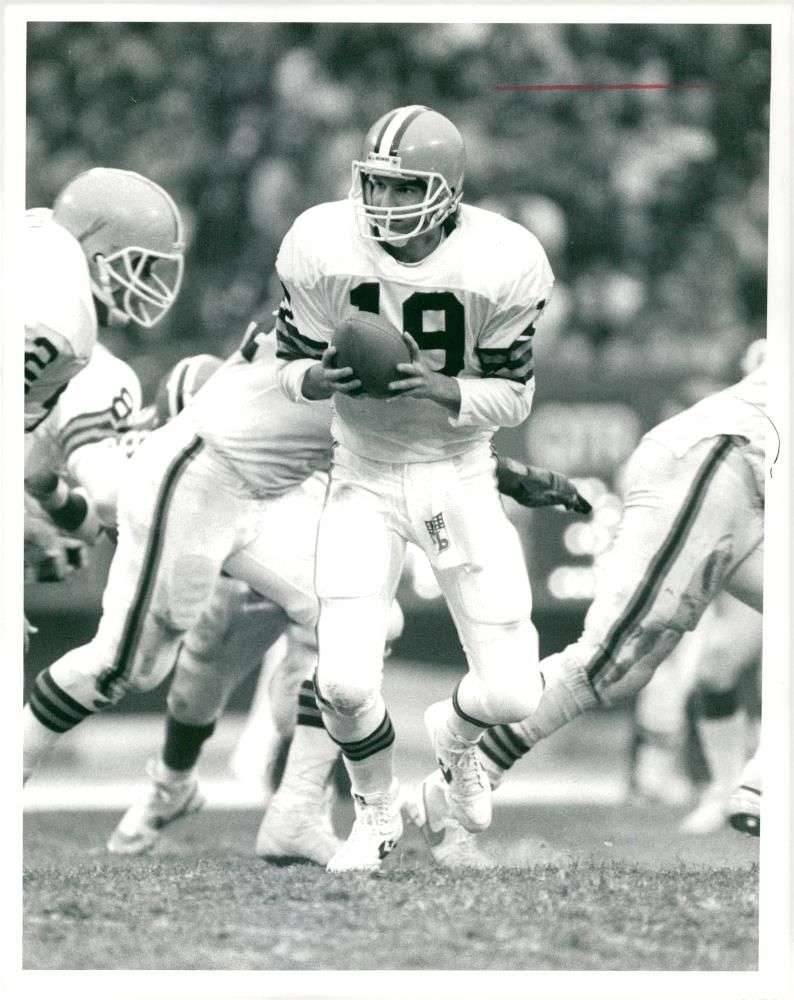 Bernie Kosar American football quarterback. - Vintage Photograph