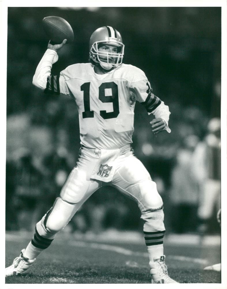 Bernie Kosar American football quarterback. - Vintage Photograph