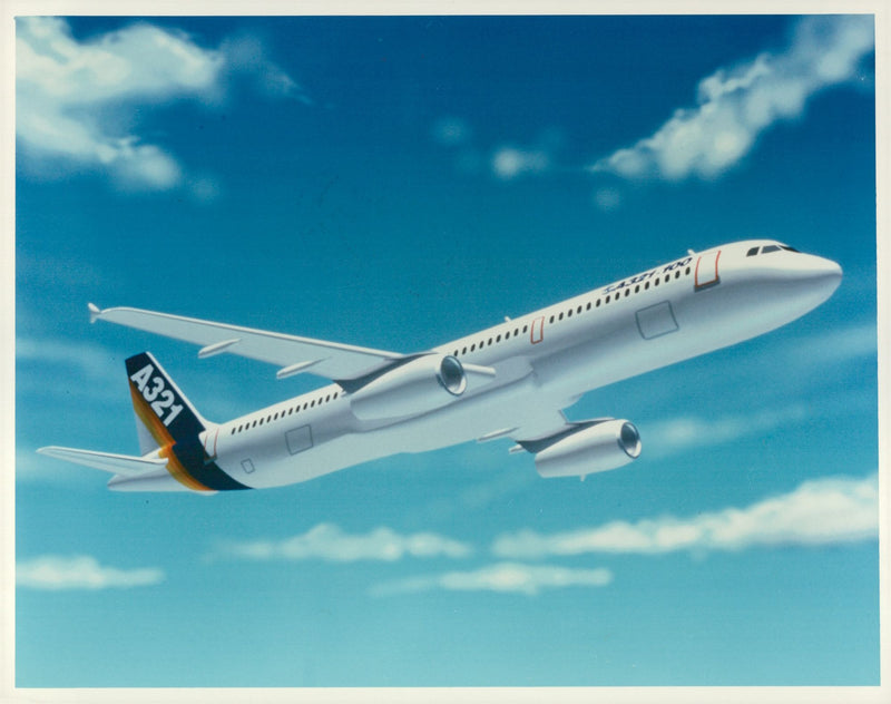 Aircraft: A321 - Vintage Photograph