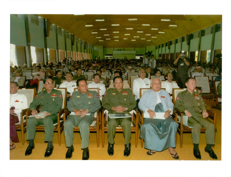 Burma Army. - Vintage Photograph