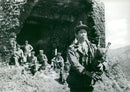 Kia army band kachin independence army burma. - Vintage Photograph