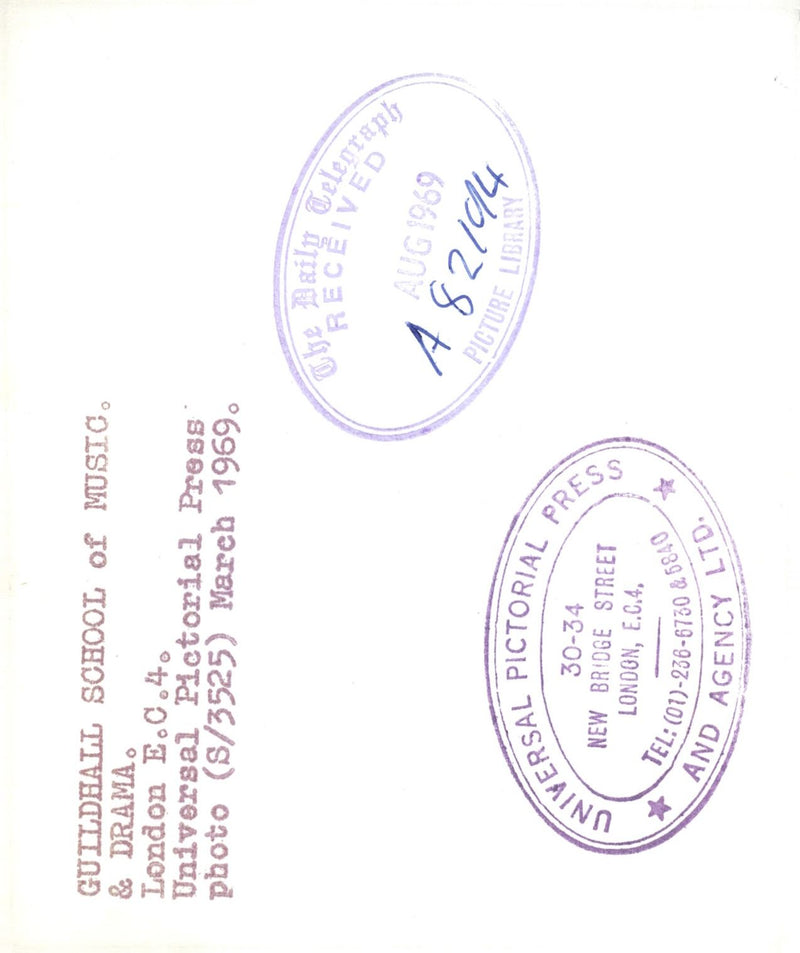 London guildhall school of musical. - Vintage Photograph