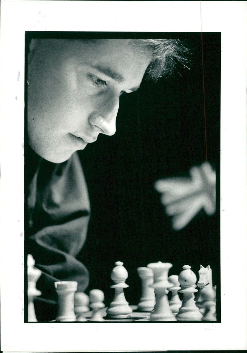 Michael Adams. - Vintage Photograph