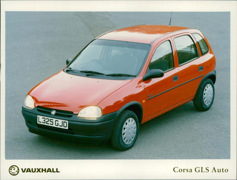 Vauxhall Motors:Corsa GLS Auto - Vintage Photograph