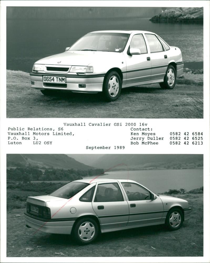 Vauxhall Motors: Cavalier gsi 2000 16v - Vintage Photograph