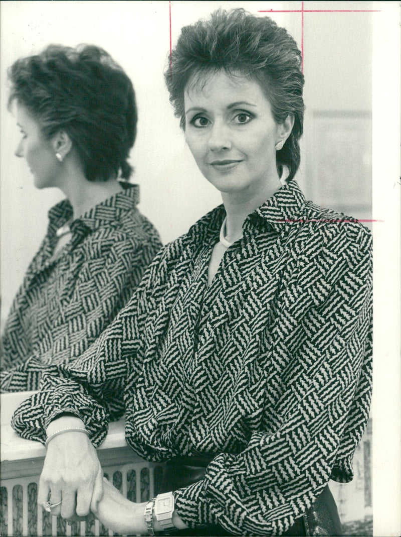 Sally Burton Author. - Vintage Photograph