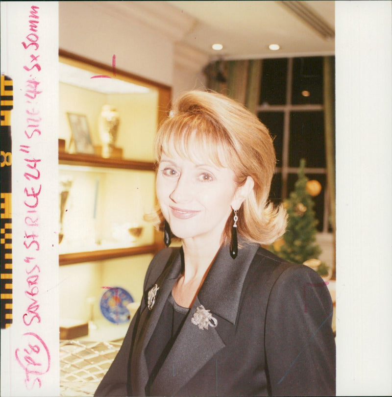 Sally Burton Author. - Vintage Photograph