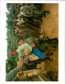 Rwandan Civil War:French soldier. - Vintage Photograph