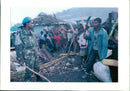 Rwanda War: United Nation Ethiopian Soldier. - Vintage Photograph