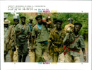 Rwanda War: Rwandan Patriotic Front Rebels. - Vintage Photograph