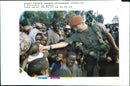 The Rwandan War: French soldier - Vintage Photograph