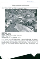 rwanda war.an ill rwandan hutu lies among the dead.. - Vintage Photograph