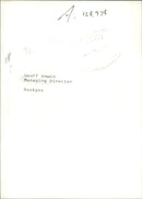 Geoff Unwin Musician. - Vintage Photograph