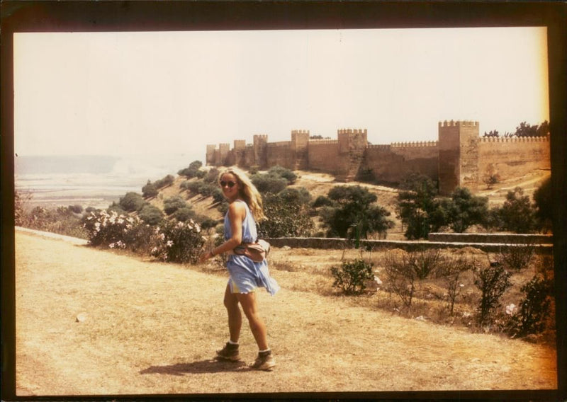 Ffyona Campbell - Vintage Photograph