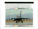 US F16 FIGTHER JETS - Vintage Photograph