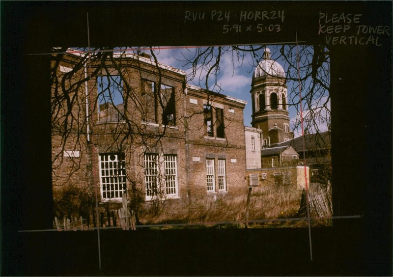 Friern Hospital. - Vintage Photograph