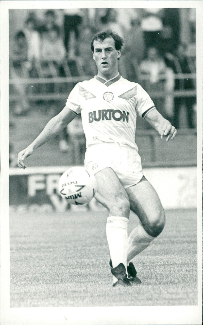 Footballer David Rennie - Vintage Photograph