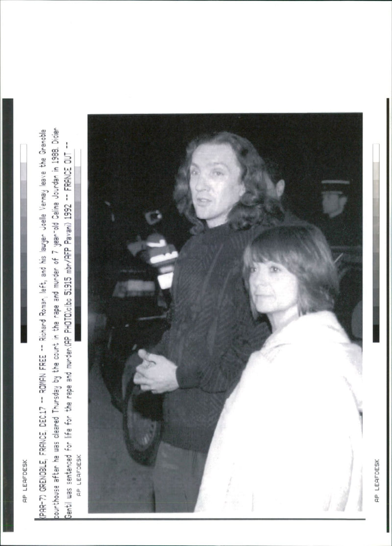 Didier Gentil's accomplice - Vintage Photograph