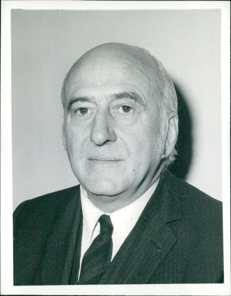 Prof. Sir Anthony C. Lewis, Principal, Royal Academy of Music - Vintage Photograph