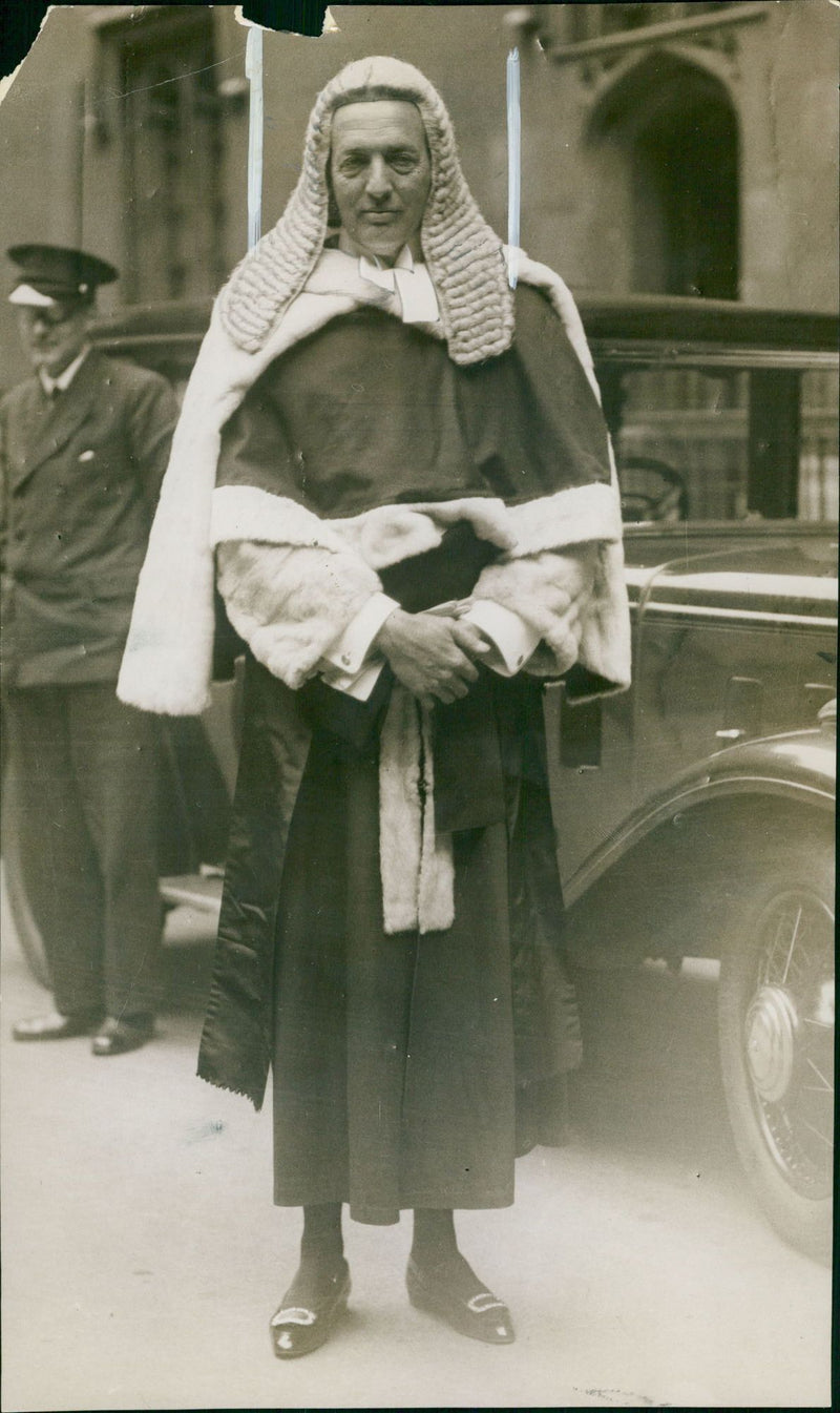 Mr. Justice Lewis. - Vintage Photograph