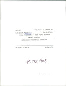 Bill Parcells American football coach - Vintage Photograph