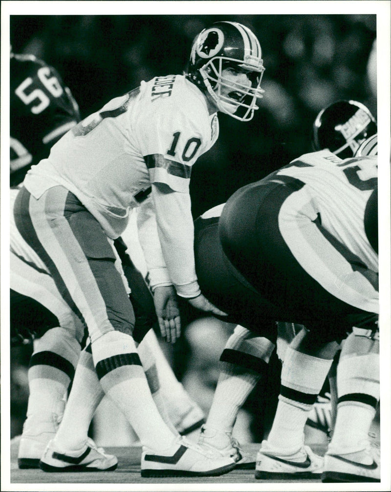 Jay Schroeder American football player: - Vintage Photograph